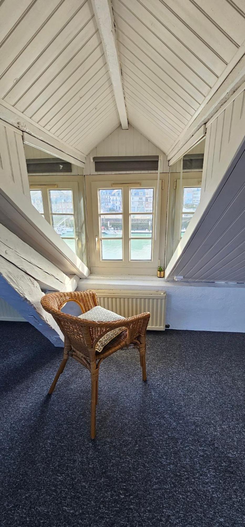 L'Atelier- Duplex Vue Magnifique Sur Le Port- Apartment Saint-Valery-en-Caux Exterior foto