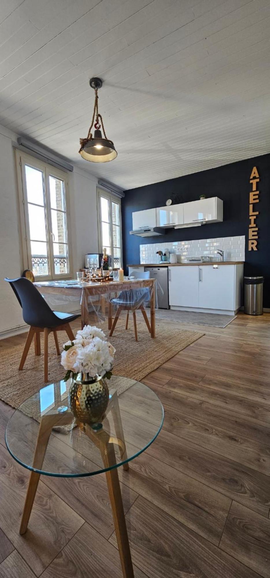 L'Atelier- Duplex Vue Magnifique Sur Le Port- Apartment Saint-Valery-en-Caux Exterior foto