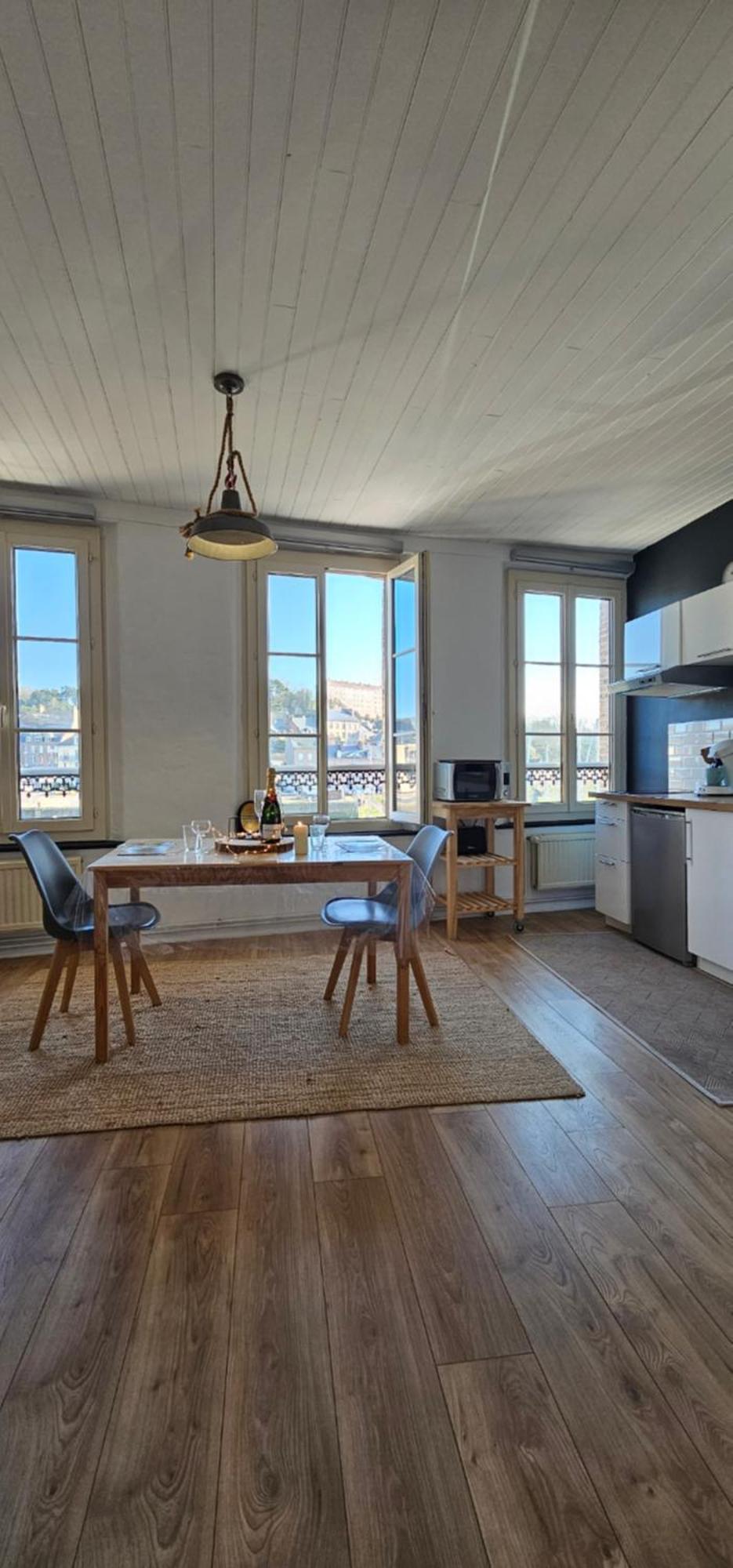 L'Atelier- Duplex Vue Magnifique Sur Le Port- Apartment Saint-Valery-en-Caux Exterior foto