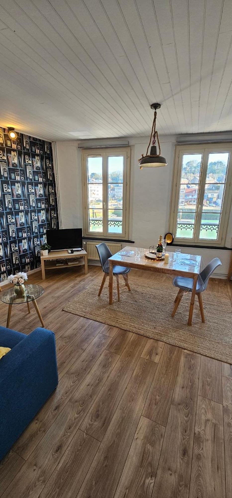 L'Atelier- Duplex Vue Magnifique Sur Le Port- Apartment Saint-Valery-en-Caux Exterior foto