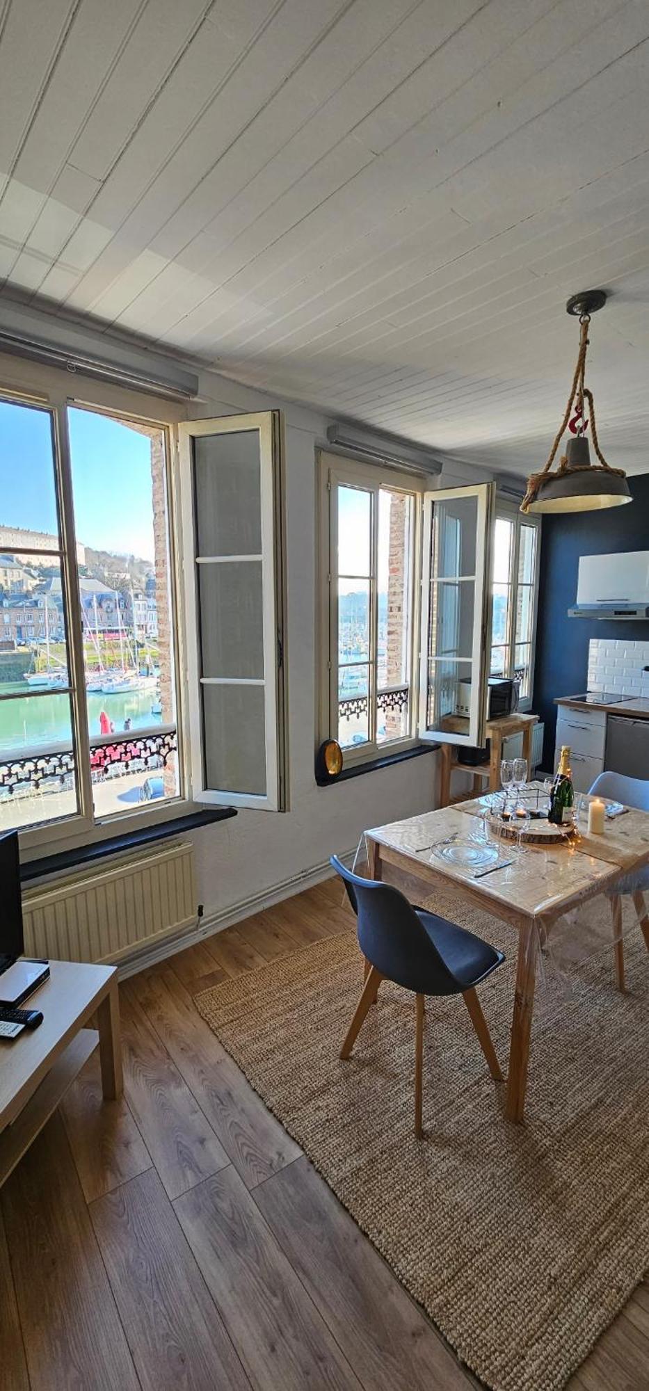 L'Atelier- Duplex Vue Magnifique Sur Le Port- Apartment Saint-Valery-en-Caux Exterior foto